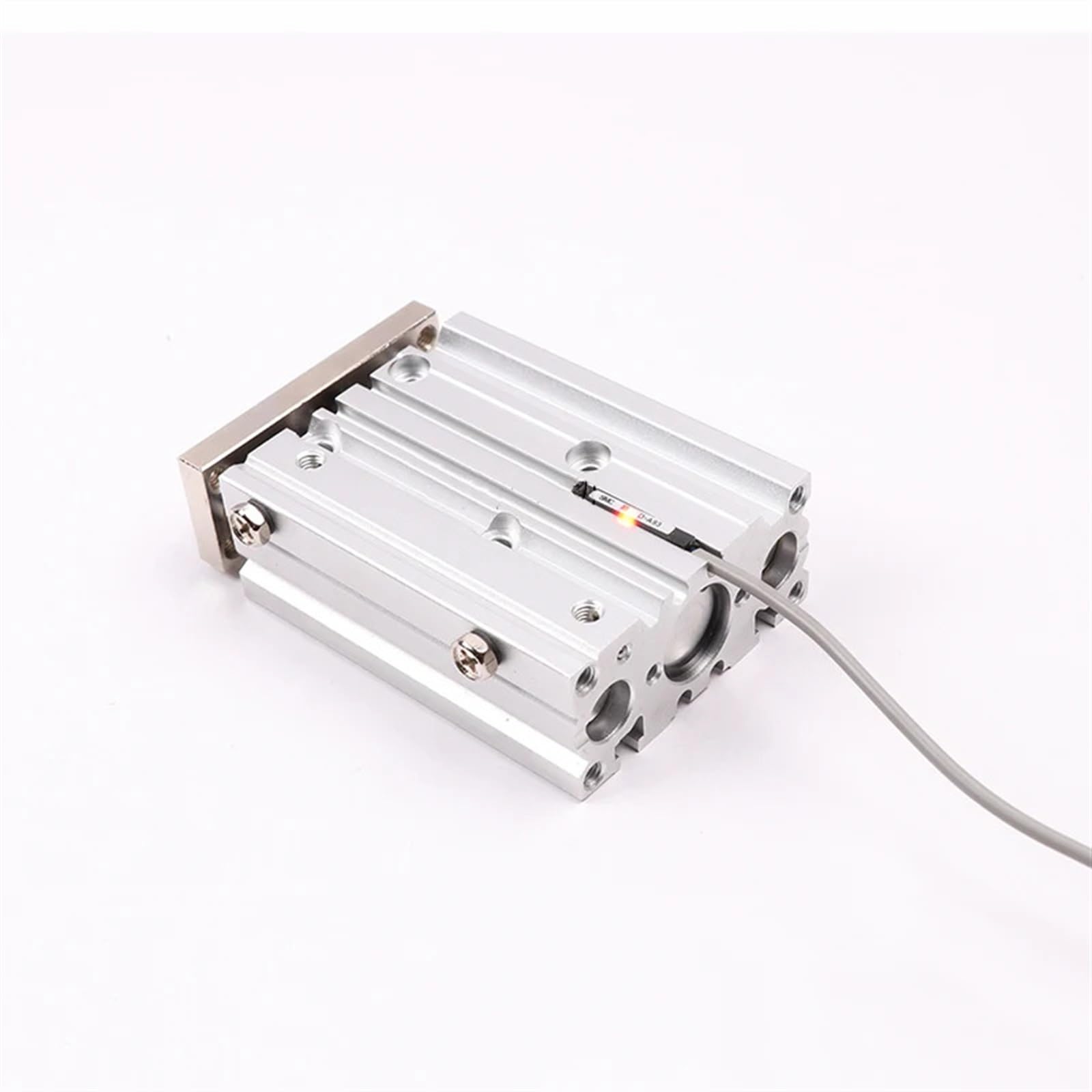 Cylindre pneumatique compact guidé MGPM40 alésage 40mm course 30mm pour vérin