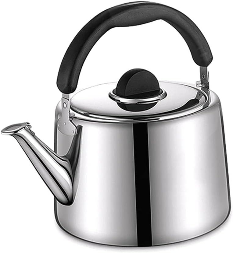 Tea Kettle Stainless Steel Whistling Coffee Kettle, Tea Pots for Stove, Teapots Coffee Servers Kettles Tea Machines (Size : 2016cm) ()