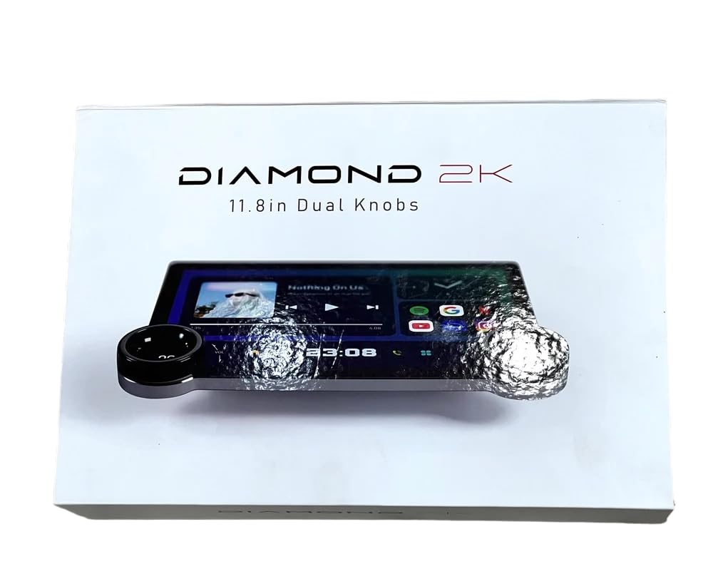 Diamond 2K 11.8 Inch Dual Knobs Multimedia Display | Black (Suzuki Baleno) (B0DF2SCQSQ) Amazon Price History, Amazon Price Tracker