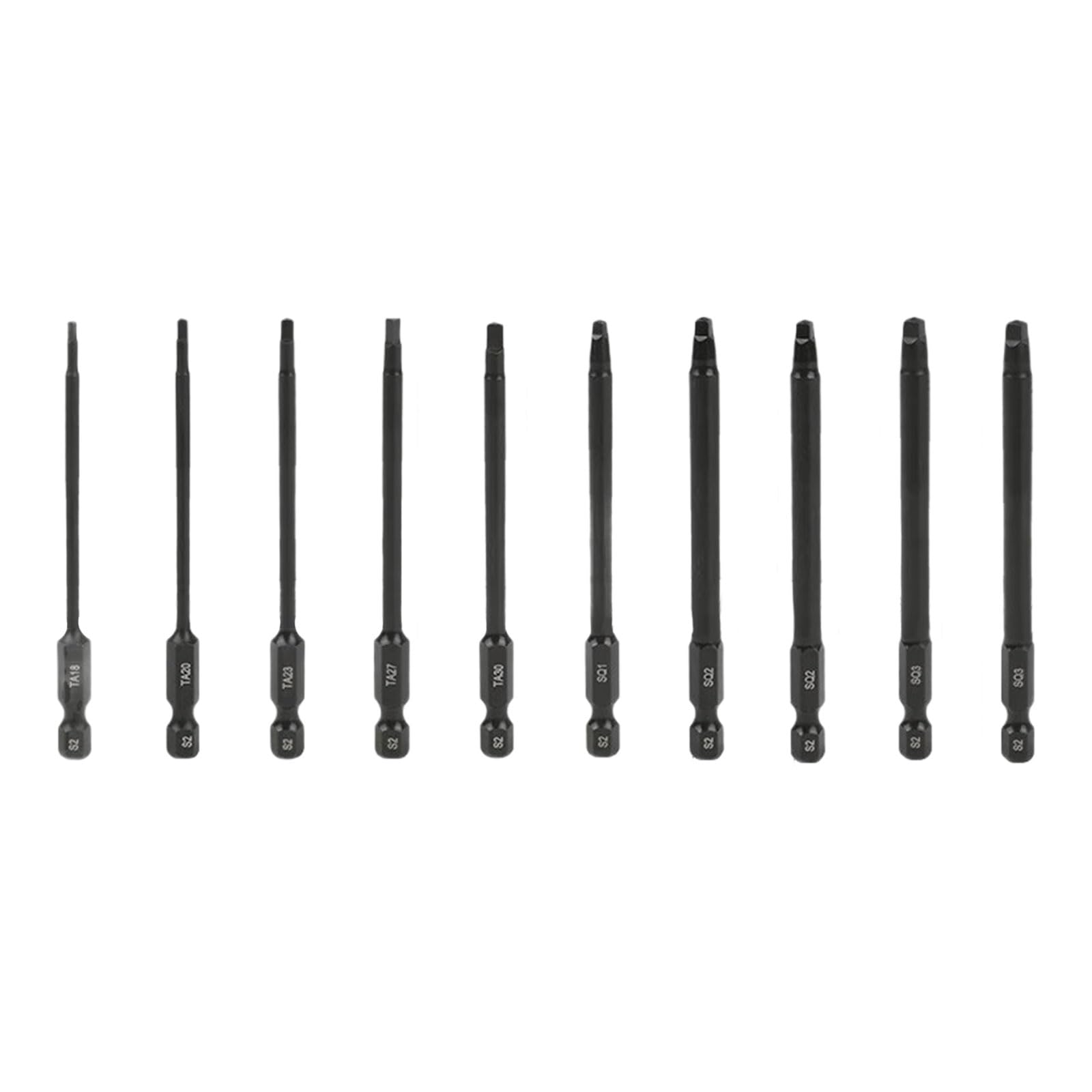 Tsophreniq Sq90mm Screwdriver Tips With Compatibility And Antislip Technology Shock Absorption Suitable For Diyer Project Bit For Mechanical And Electrical Repairs