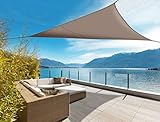  NORTENE toldo para elástico SunNet Kit Elastic – triángulo 3,40 x 3,40 x 3,40 m – Taupe