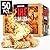 50 pcs Fire Starter for Indoor and Outdoor Use - Natural, Eco-Friendly Firelighter for Grills, Smokers, Fire Pits, Wood Stoves - Waterproof, All-Weather Charcoal Starter, Fire Starters for Campfires