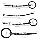 8 Stück Silikon Dilator Set Penis Plug Dilatatoren Harnröhren mit Penisring Analkette Prostata Massage Analkugeln Penis Stimulator Katheter Harnröhrenstimulation Sexspielzeug für Männer