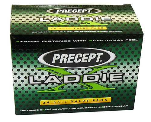Precept Laddie X Golf Balls, 24 Pack