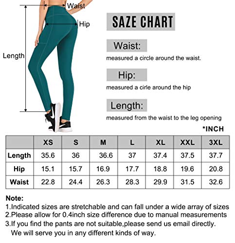 IUGA Leggings para mulheres com bolsos, cintura alta, calças de ioga para mulheres, leggings elástic