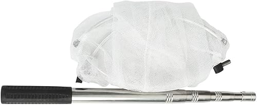 Miniatura 6 de RESTCLOUD - Red para insectos y mariposas con anillo de 12 pulgadas, profundidad de la red de 24 pulgadas, el mango se extiende a 59 pulgadas