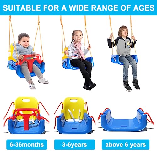 Torevsior 01 Toddler Swing, 3-In-1 Swing Sets For Backyard, Baby Swing Outdoor/Indoor thumb #1