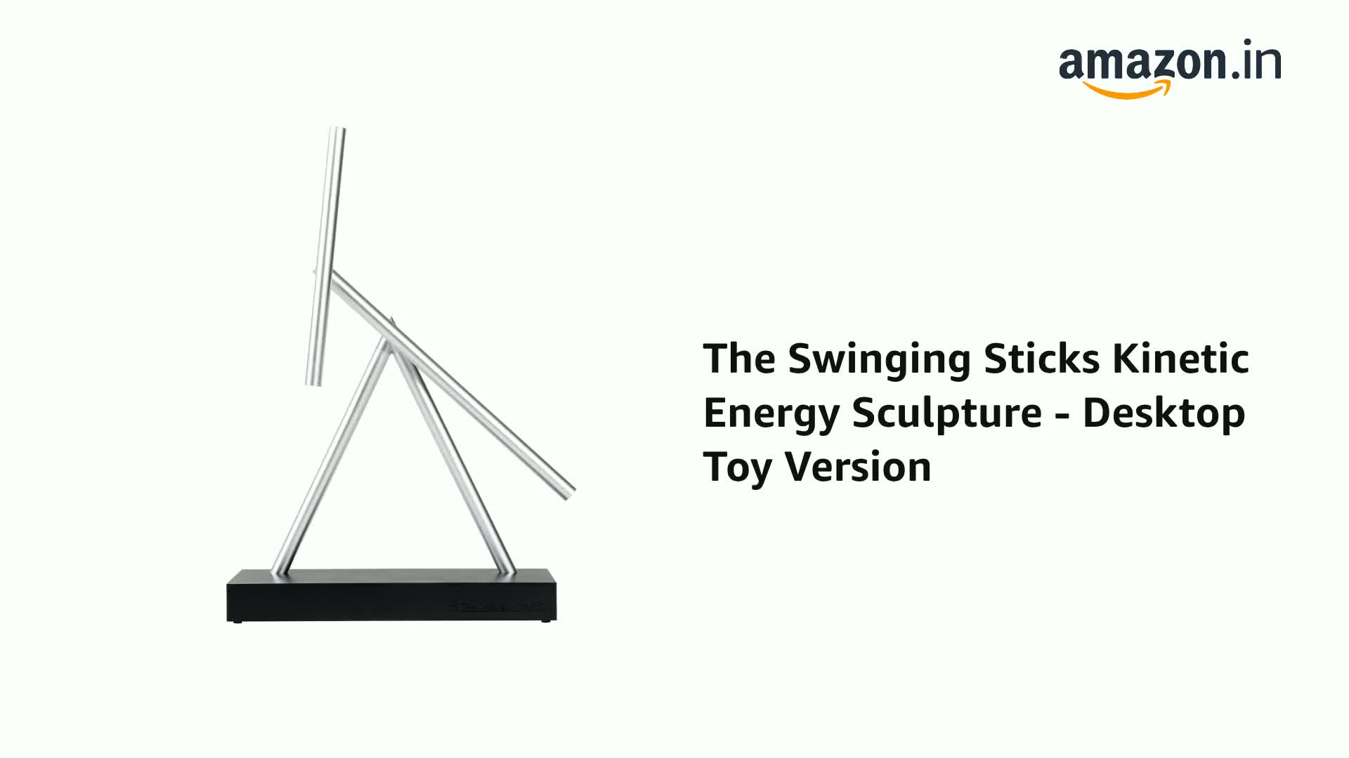 The Swinging Sticks Kinetic Energy Sculpture - Desktop Toy Version