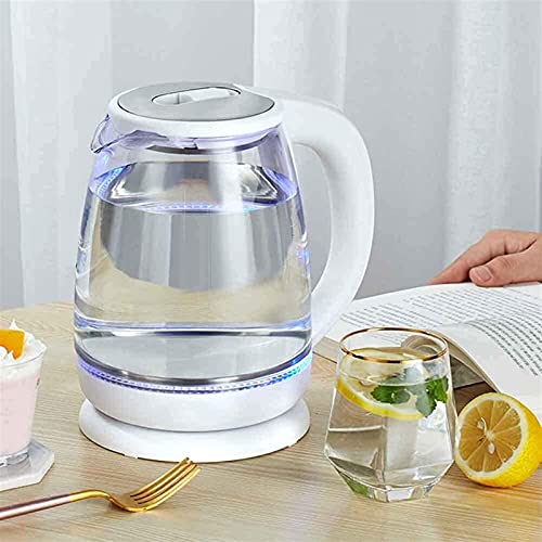 Bouilloire en verre 1,8L - Infuseur eau chaude sans BPA - 2
