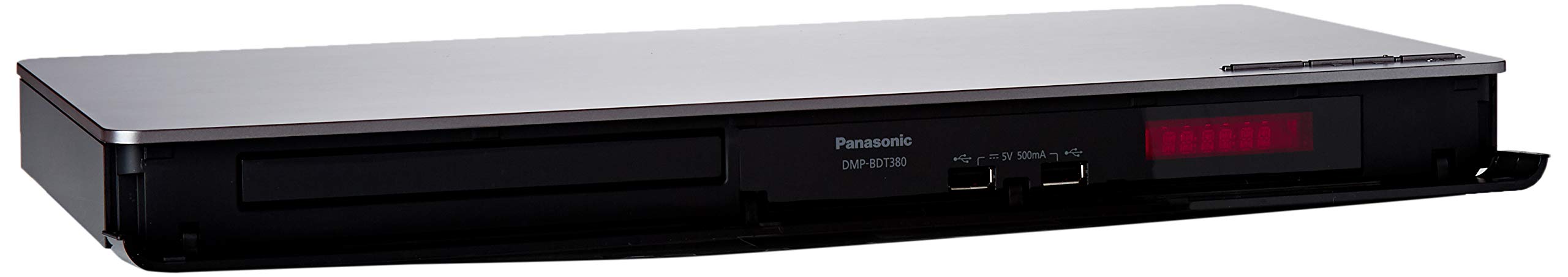 Panasonic Lecteur Blu Ray 3D upscaling 4K DMP-BDT380EF I Convertisseur Ultra Haute Définiton Lecture JPEG 4K Applications Internet Vidéo à la Demande Port USB WiFi Noir - Version Française