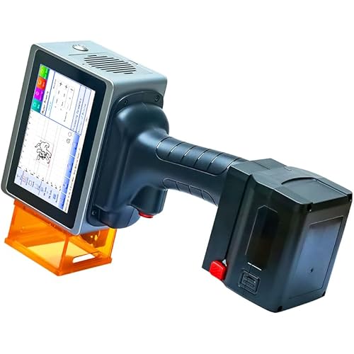 PEKOKO L4Pro Handheld Portable Marking Machine Batch Coding for DIY Craft,Batch Date/Number Code,QRcode,Barcode,Logo/Image Printer