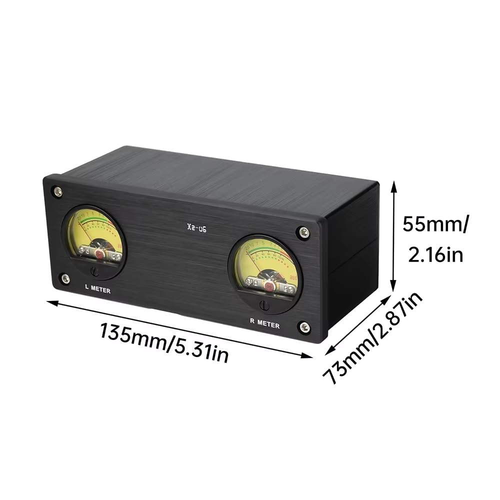 Amazon.co.jp: DC 5V オーディオ VU メーター 信号レベル