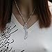 Large Engraved Imam Ali Sword Zulfikar Zulfiqar Necklace Chain Islamic Muslim Art