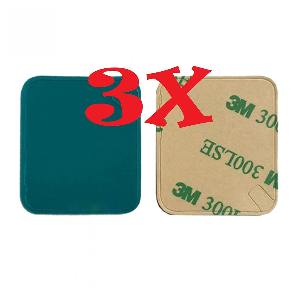 ePartSolution 3X LCD Digitizer Touch Screen Pre-Cut Tape Adhesive Sticker Double Sided Tape Only Replacement for Apple Watch Series 1/2/3/4/5/6/7/8 iWatch USA (38mm)