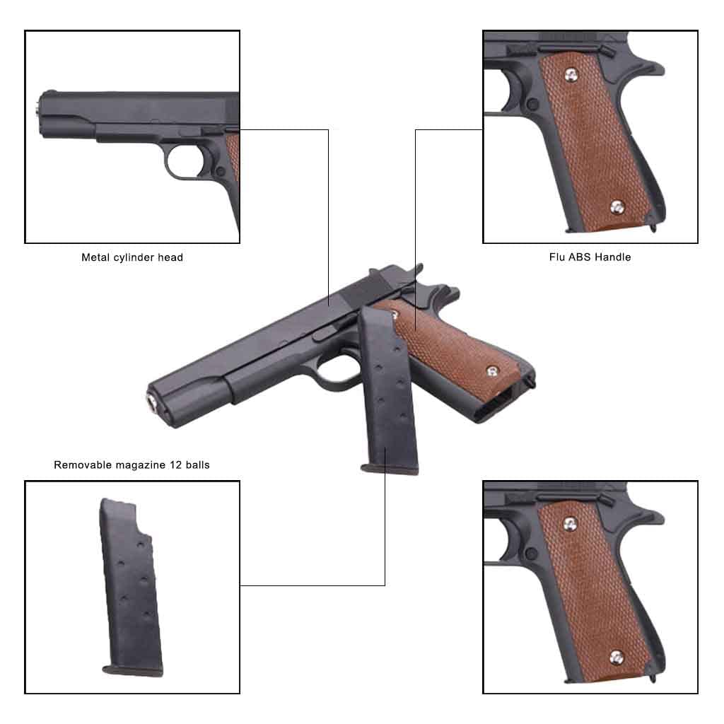 Pack Airsoft G.13 Style 1911 (Galaxy)