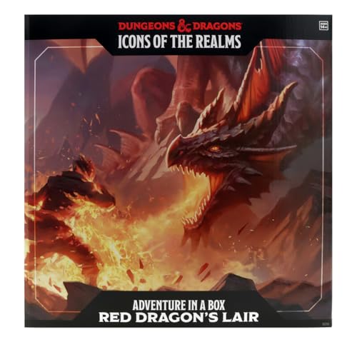 D&D Icons of the Realms: Adventure in a Box - Red Dragon's Lair
