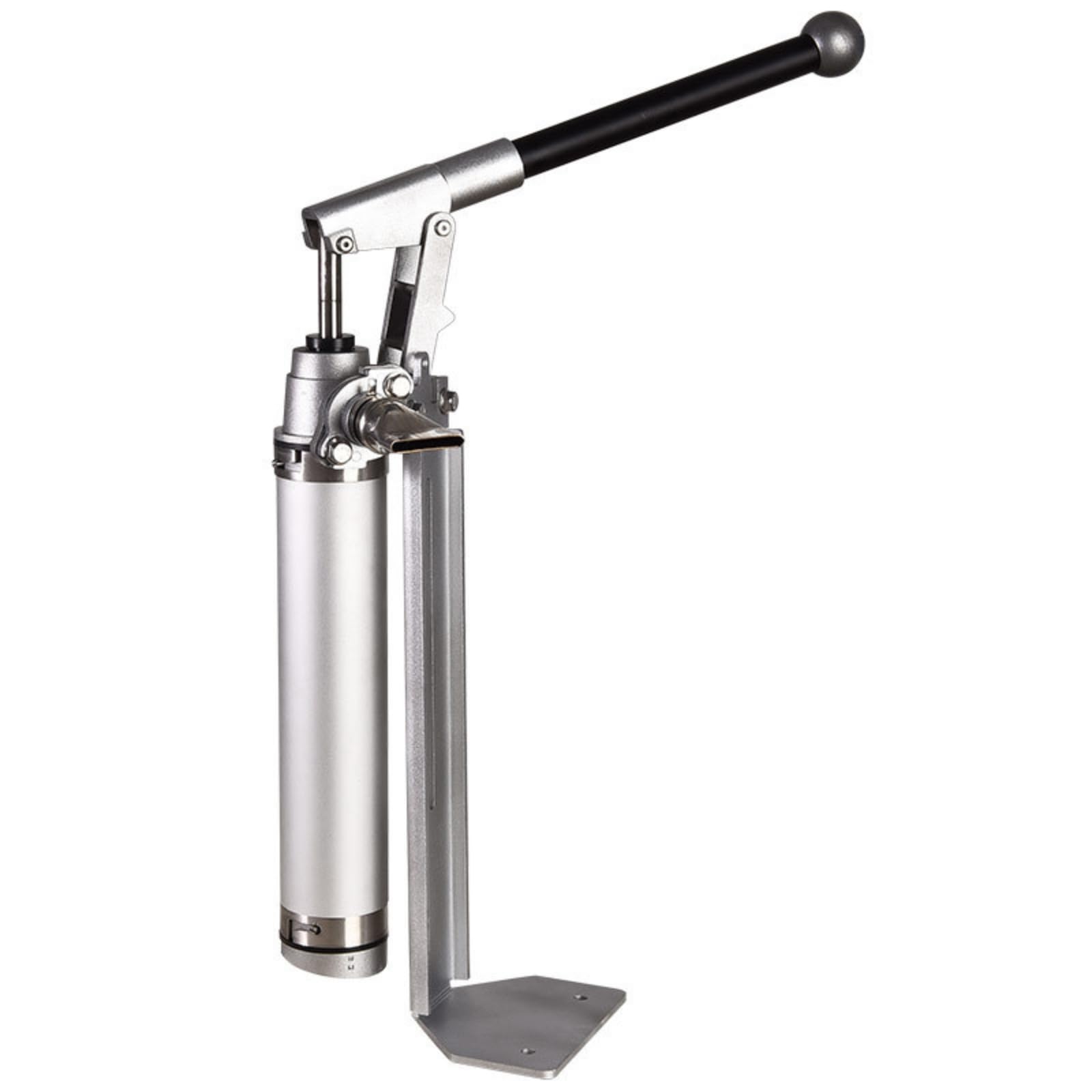 Bomba de Transferencia Manual Bomba Dispensadora Bomba de Succión Bomba de Palanca en Construcción Robusta de Acero Inoxidable y Soporte Vertical Adecuada para Talleres Almacenes de Servicio