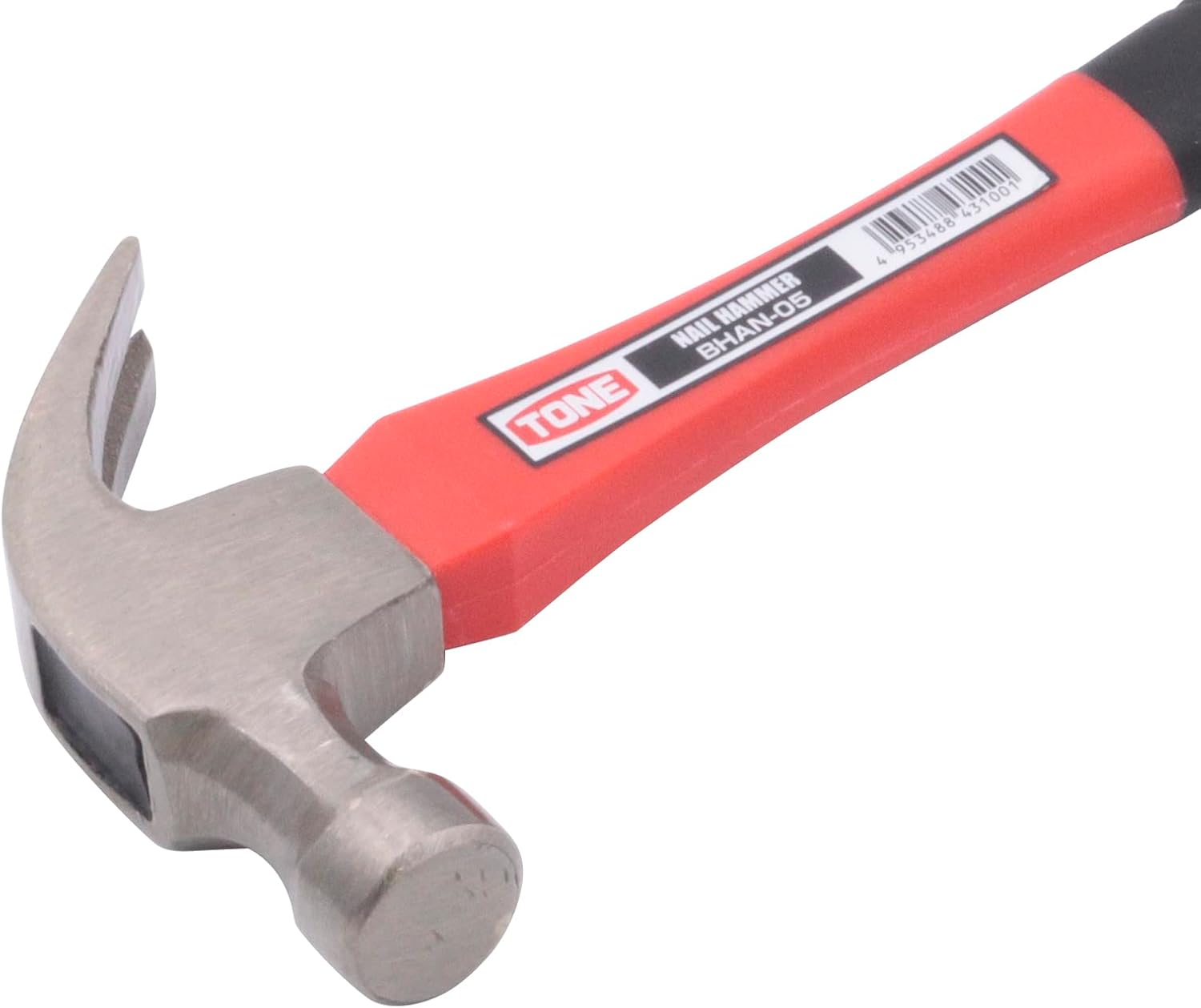 Tone BHAN-05 Nail Hammer, Red/Black, 0.5 lb