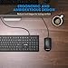 VicTsing Computer Mouse 2 Pack, 【2020 Classic】USB Mouse Optical Wired Mouse with 25% Higher Efficiency for Office Work, Compatible with Computer Laptop, PC, Desktop, Windows 7/8/10/XP, Vista and Mac