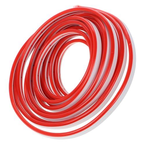 Tira de Luz Neon Flexible de Silicona Roja 12V miniatura 1
