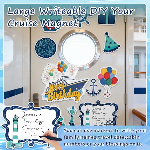 Set 13 imanes decorativos magnéticos para puertas crucero miniatura 3