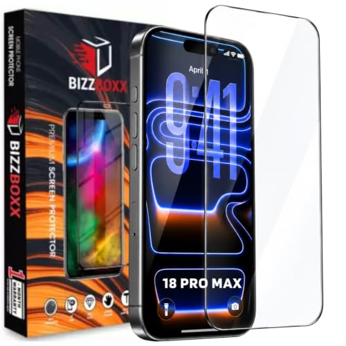 Image of Edge to Edge Tempered Glass For Apple iphone 18 pro max Screen Protector Guard - HD Clarity, Anti-Fingerprint Screen Guard (Apple iphone 18 pro max - 6.9 Inch) With Installation Kit - Pack of 1