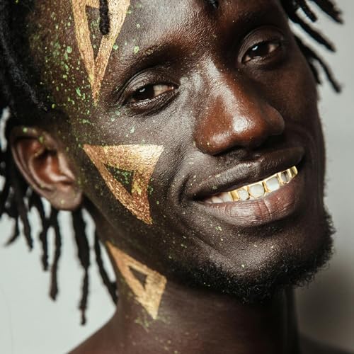 VALICLUD 1set Gold Hollow Grill Adults Ready to Wear Decorative for Hip-hop Culture Comfortable Fit and Design3