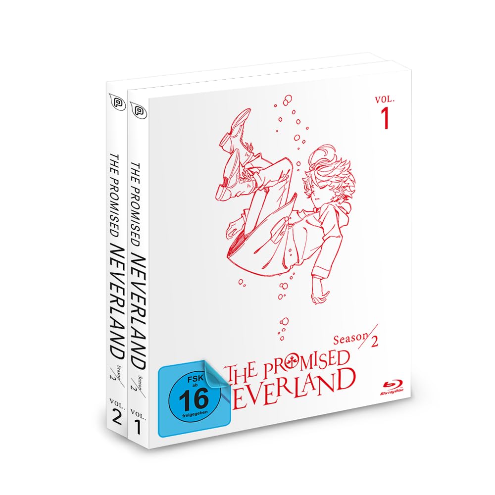 The Promised Neverland Staffel 2 Gesamtausgabe Bundle Vol.1-2 Blu-ray