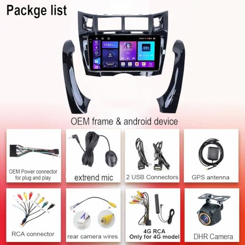 Reproductor Coche Golf 7 Android Auto Pantalla GPS Bluetooth 4G 64G 6