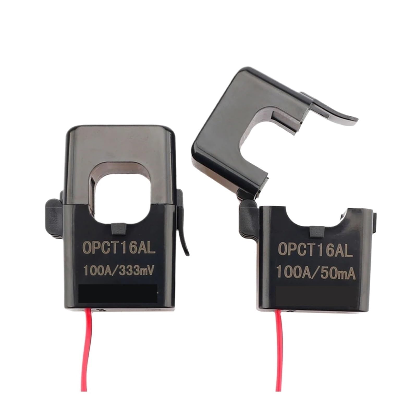 LZIKKGKI 1pcs Split type current transformer sensor OPCT16ATL 100A 50mA 50A 40mA 10A 5mA 5A 2.5mA(100A - 50mA)