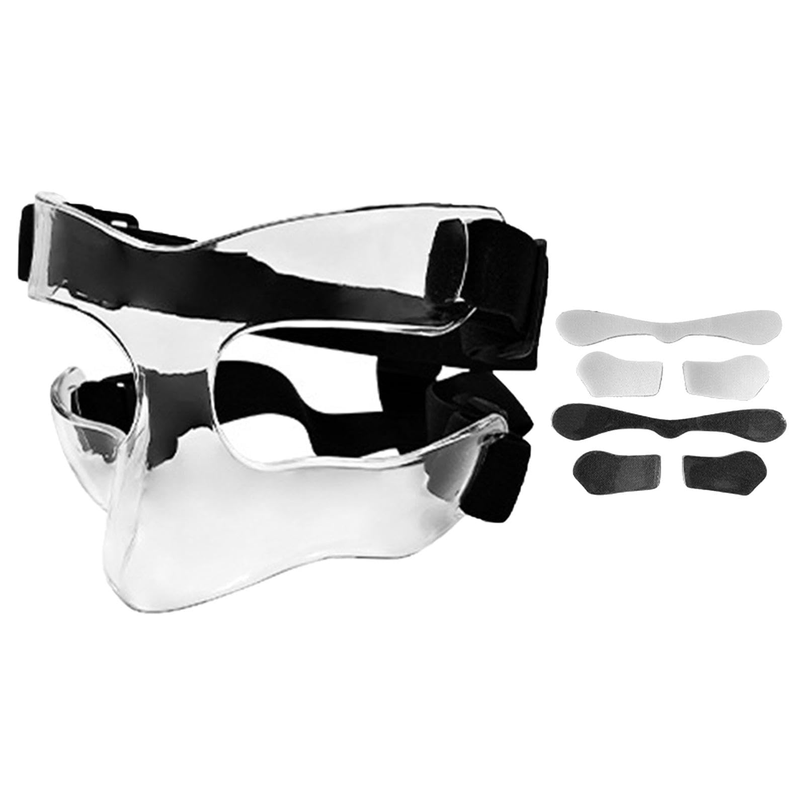 calandis CALANDIS™ Basketball Mask Transparent Soccer Elastic S Adults Nose Guard Protector | Clothing, Shoes & Accessories | Basketball | Team Sports-picture-24