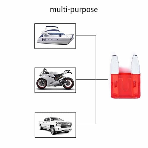Miniatura 9 de Paquete de 100 fusibles automáticos de 35 AMP APMATM 32V Mini fusibles estilo cuchilla 35A Fusible de coche de protección contra cortocircuitos (35