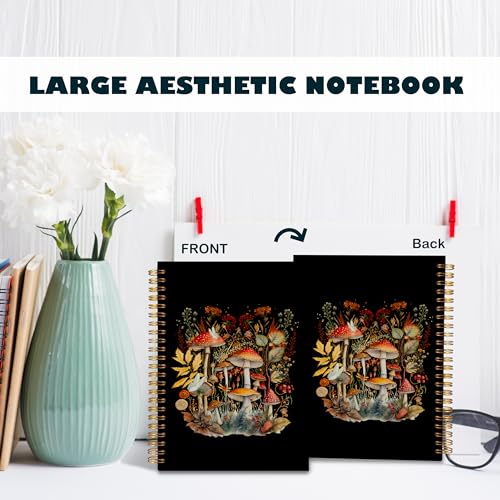 Carnet de notes champignon BearCake format 14x21cm à couverture rigide - 4