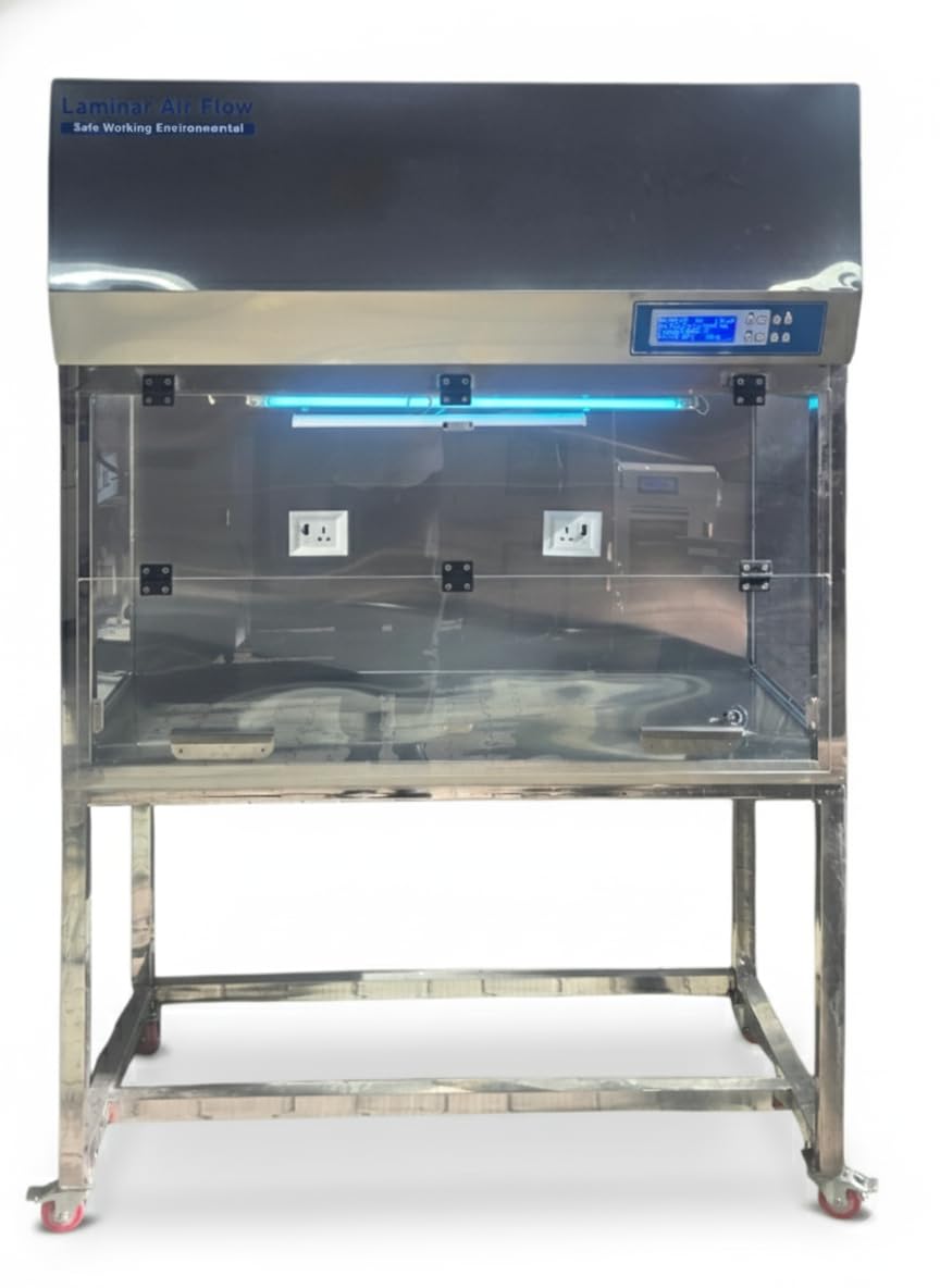 Horizontal Laminar Airflow Cabinet, Safe Working Environmental Laboratory Equipment with UV Light and Digital Display, LM-LAFH-200 Series-picture-23
