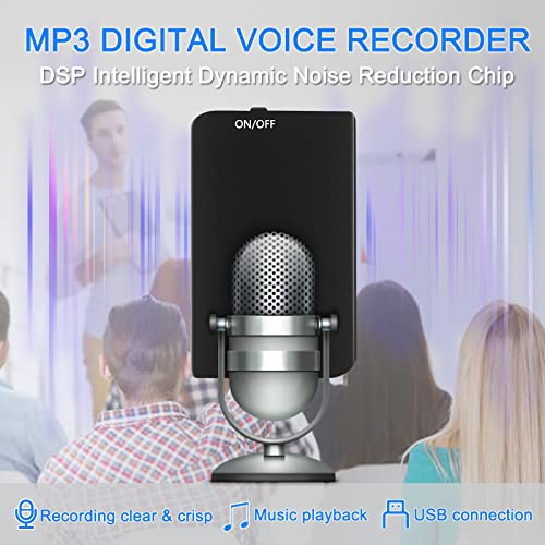 Kubya 72Gb Voice Recorder, Voice Recorder With Playback,Voice Activated Recorder With 840H Recording Capacity & 50H Long Battrey Time, 2 In 1 Mp3 Digital Audio Recording Device With Usb #TOP4