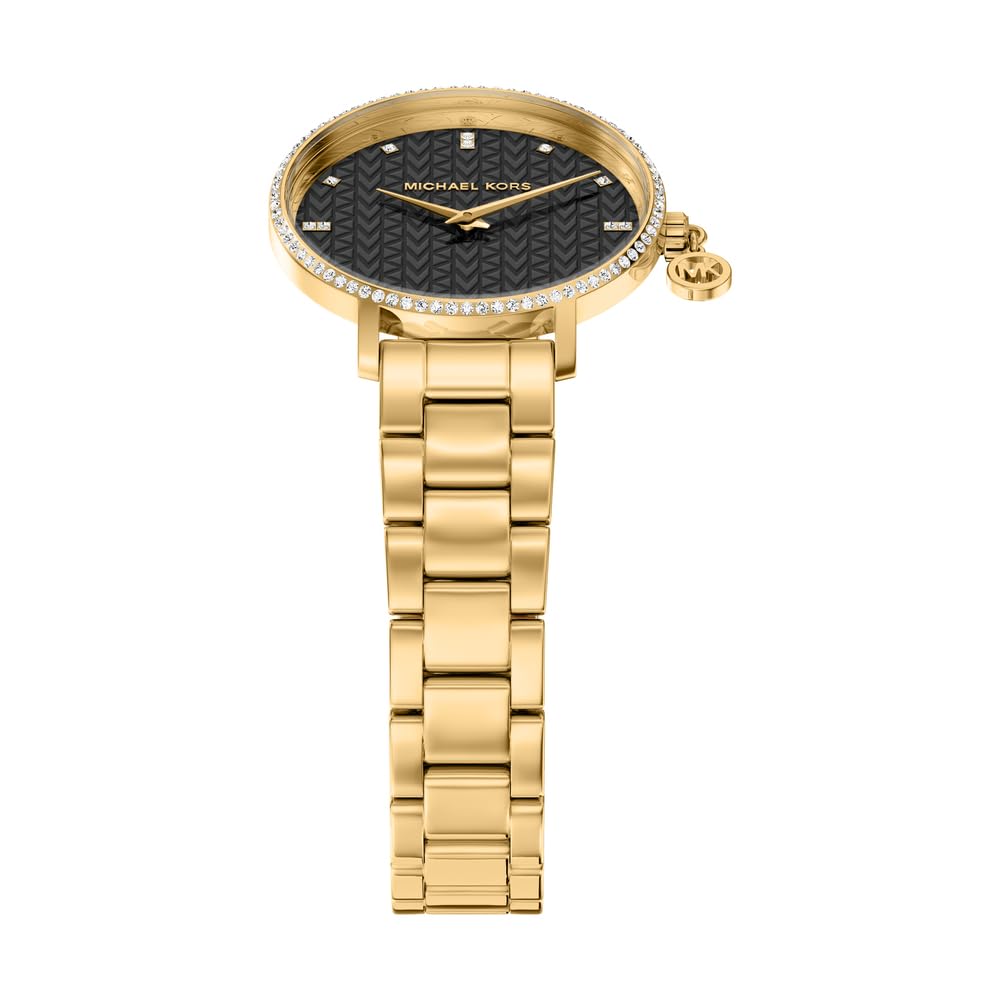 Michael Kors Pyper Donna Orologio 32MM in acciaio inossidabile color oro, MK7616