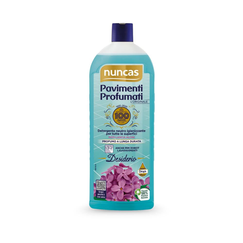 Nuncas Carrelages Parfumés - Nettoyant pour Sols - Desiderio - Limited Edition - 1000ml