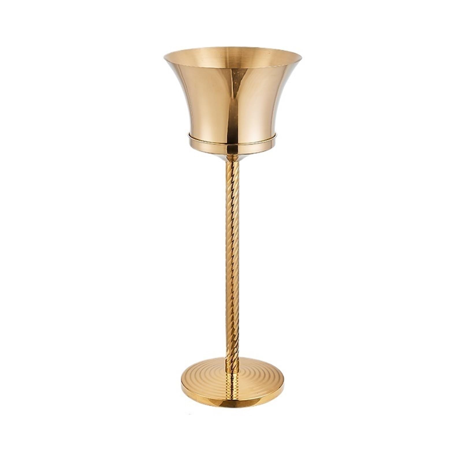 FAJNUZI2024 Stainless Steel Ice Bucket Floor-standing Wine For, Champagne Or Beer Bottles Ice Bucket Bottle(Gold)