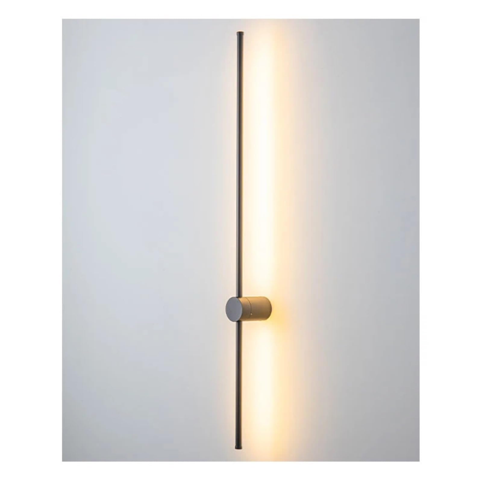 ASerZenith Black Copper Led Wall Lamps Wall Lights Decor For Sofa Background Bedroom 360° Rotation Indoor Lighting Fixtures Led Wall Sconce,Gold-L40Cm