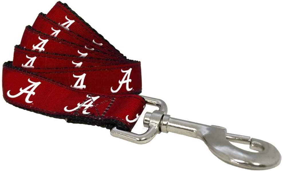 NCAA Alabama Crimson Tide Dog Leash (Team Color)