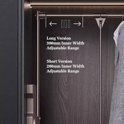 Tringle de penderie rabattable : solution gain de place pour optimiser les placards hauts