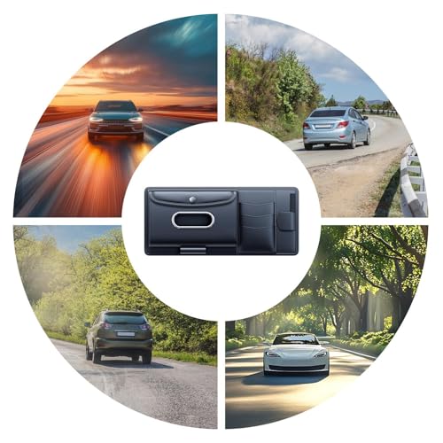 Rangement visière camion auto sunvisor pouch noir universel multi pocket design - 6