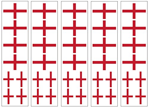 40 Tattoos: English Flag, England Party Favors