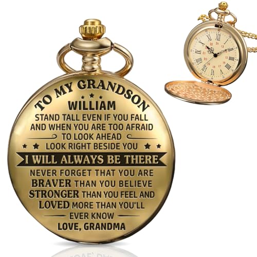 Engraved Pocket Watch