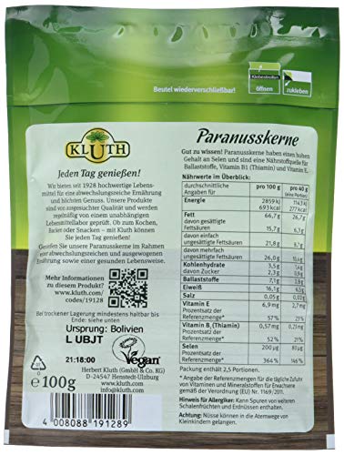 Kluth Paranusskerne, 10er Pack (10 x 100 g)