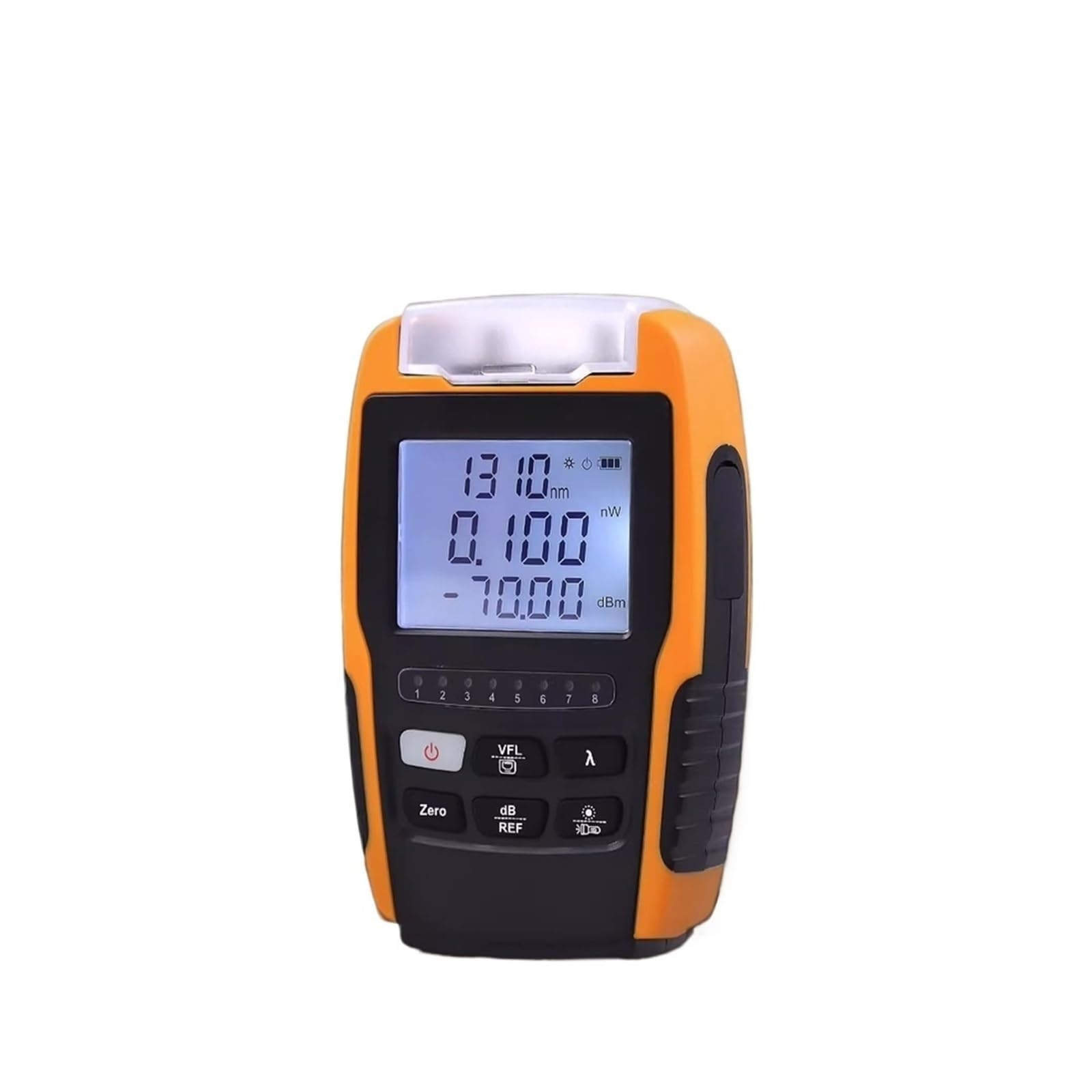 Compteur de puissance à fibre optique multifonction 4 en 1 - Localisateur visuel de défauts - Testeur de fibre VFL -50 ~ +26 (GK-10V-A2)