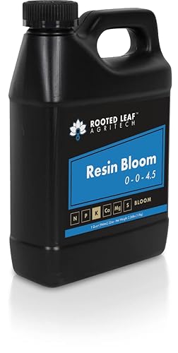 Resin Bloom - Fertilizante potenciador de flores a base de carbono y potasio para plantas con flores, 100% libre de nitratos con formas únicas de