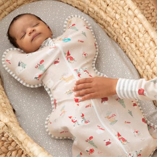 Image of Love to Dream Swaddle UP, Baby Sleep Sack, Self-Soothing Swaddles for Newborns, Get Longer Sleep, Secure Fit Helps Calm Startle Reflex, Newborn Essentials for Baby, 1.0 TOG, 13-19 lbs, Beige