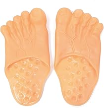 CENPEK Copripiedi giganti Grandi Jumbo Copriscarpe Jumbo Big Foot Accessori per Costumi realistici Copriscarpe Divertenti Pantofole per la Festa di Halloween