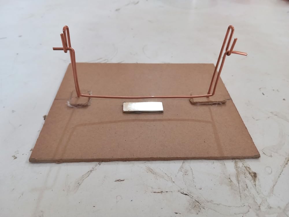 Rex® Fleming Left Hand Rule/Force on Current Carrying Conductor School Science Project Physics Working Model for Science Students Teaching & Learning aid